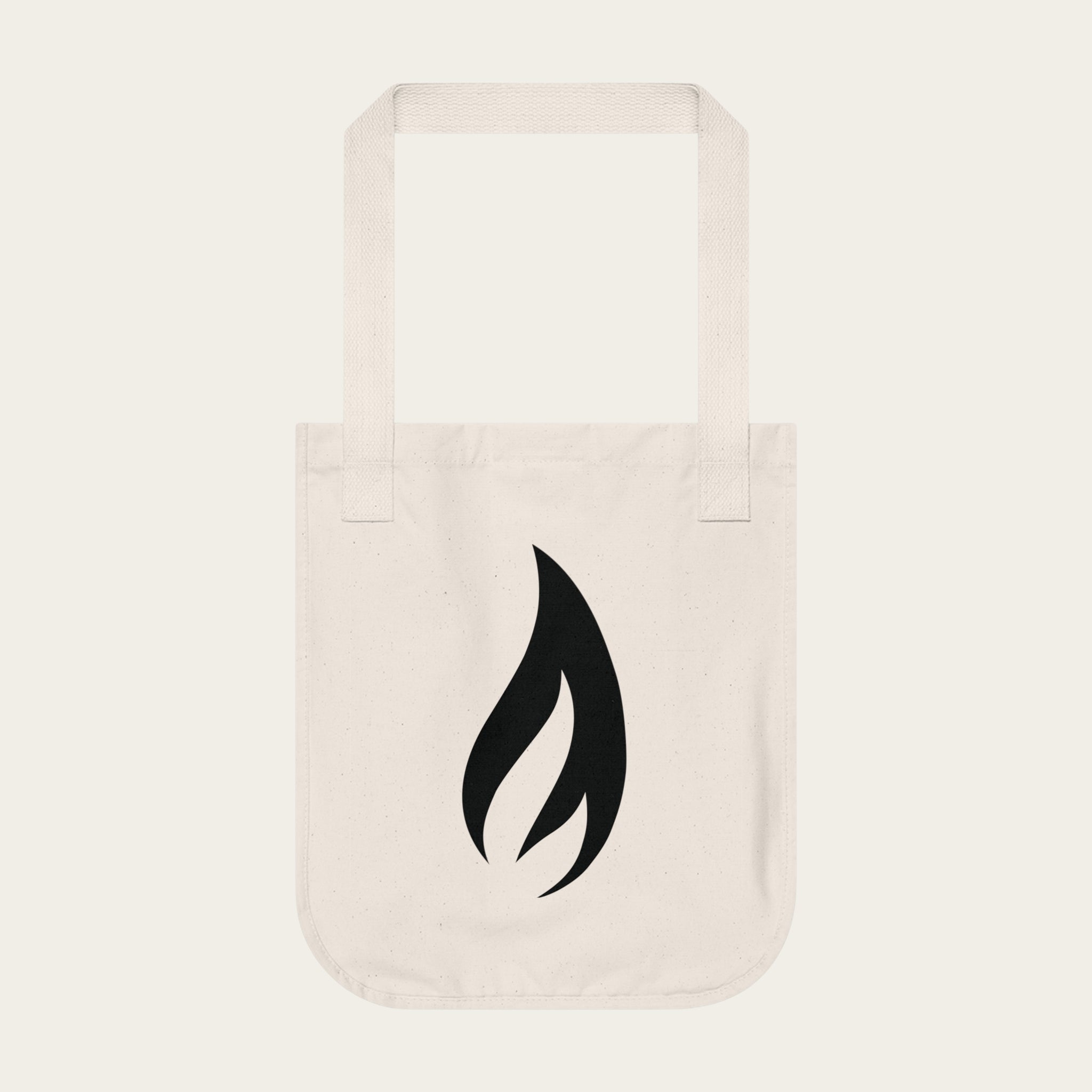 Flame Canvas Tote